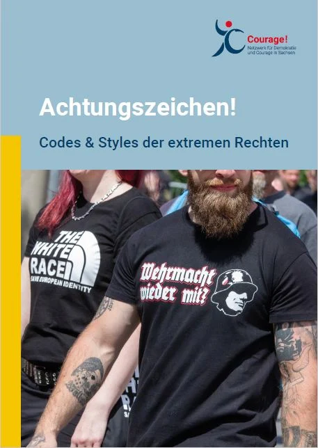 Titelblatt der Broschüre des NDK: Achtungszeichen: Codes und Symbole