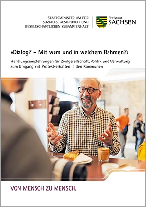 Cover zur Broschüre »Dialog? – Mit wem und in welchem Rahmen?«
